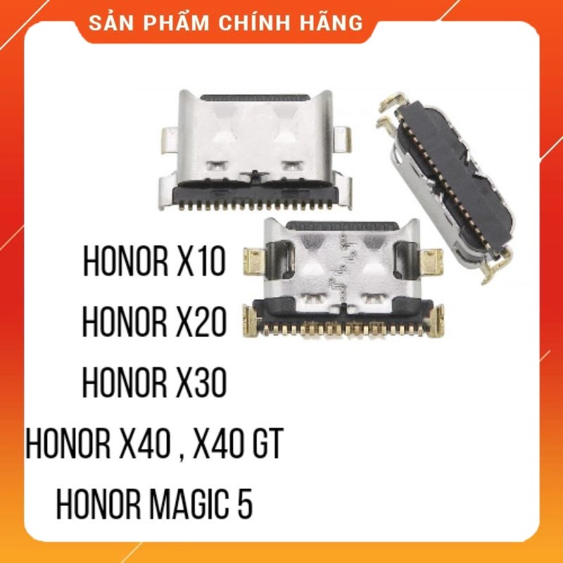 Chân Sạc Honor X10 , Honor X20 , Honor X30 , Honor X40 , Honor X40 GT , Honor Magic 5 ( Linh Kiện 69