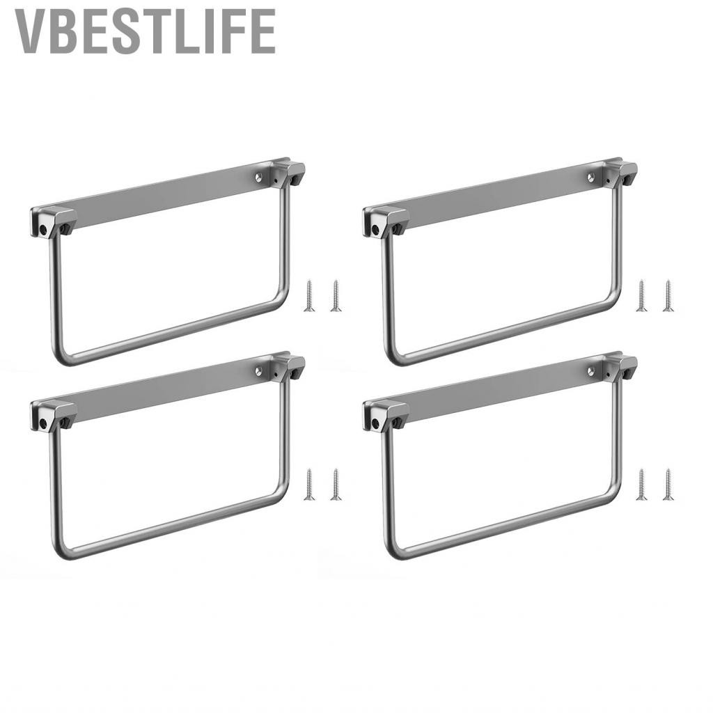 VBESTLIFE Giá đỡ giày RV có thể gập lại Bộ lưu trữ camper hợp kim Aluminum 13.1x6x12.2inch-4 Gói