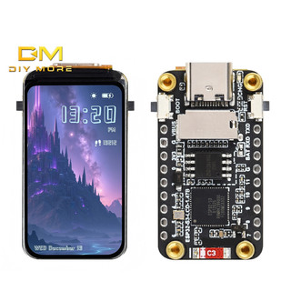 DIYMORE ESP32-S3 1,47 inch Bảng phát triển màn hình LCD Wifi Bảng phát triển Bluetooth Độ phân giải 172 × 320 Bộ xử lý lõi kép Loại C