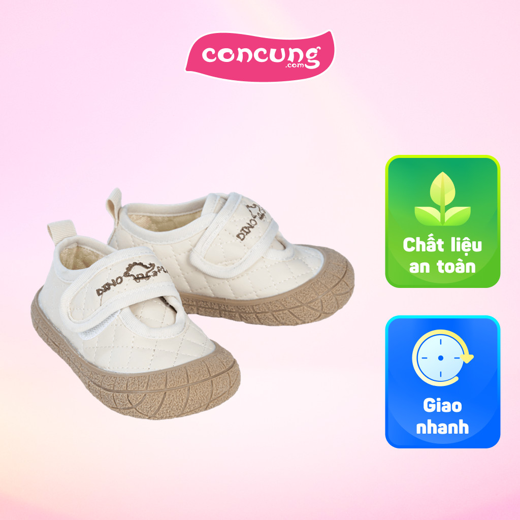 Giày bé trai Animo A2410_MN028 (19,Kem)