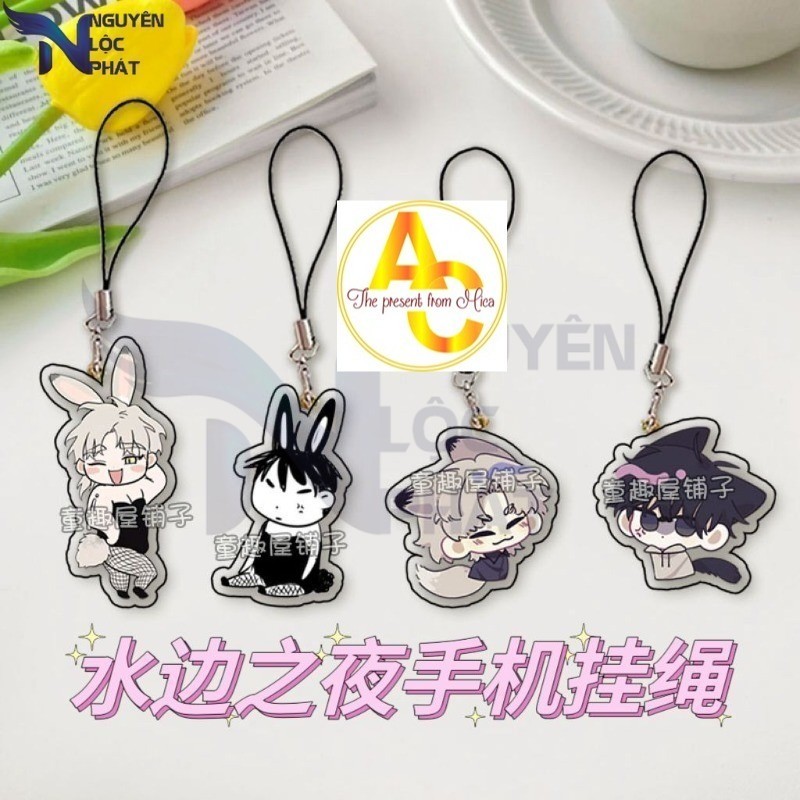 NLP Hàn Quốc BL Manhwa Low Tide in Twilight Anime Dây Điện Thoại Yeo Taeju Kim Euihyun nlp