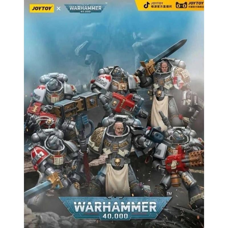 MÔ HÌNH JOYTOY- GREY KNIGHTS - WARHAMMER 40k  -1/18 ACTION FIGURE .