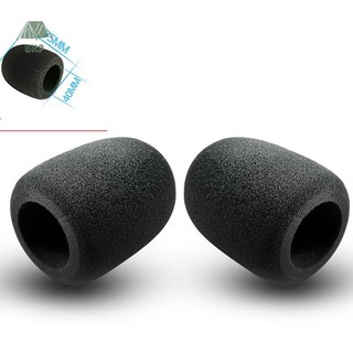 [EKP]2 Đầu Bọc Micro Màu Đen 75x60mm