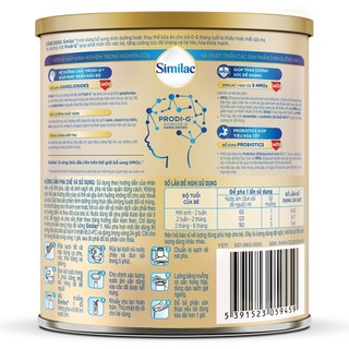 Sữa Similac Số 1 (0-6 tháng) 380g ( Giao bao bì ngẫu nhiên)