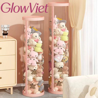  Hộp thùng đựng đồ chơi bằng PET trong suốt Không thấm nước và chống bụi Hộp đựng thú nhồi bông 