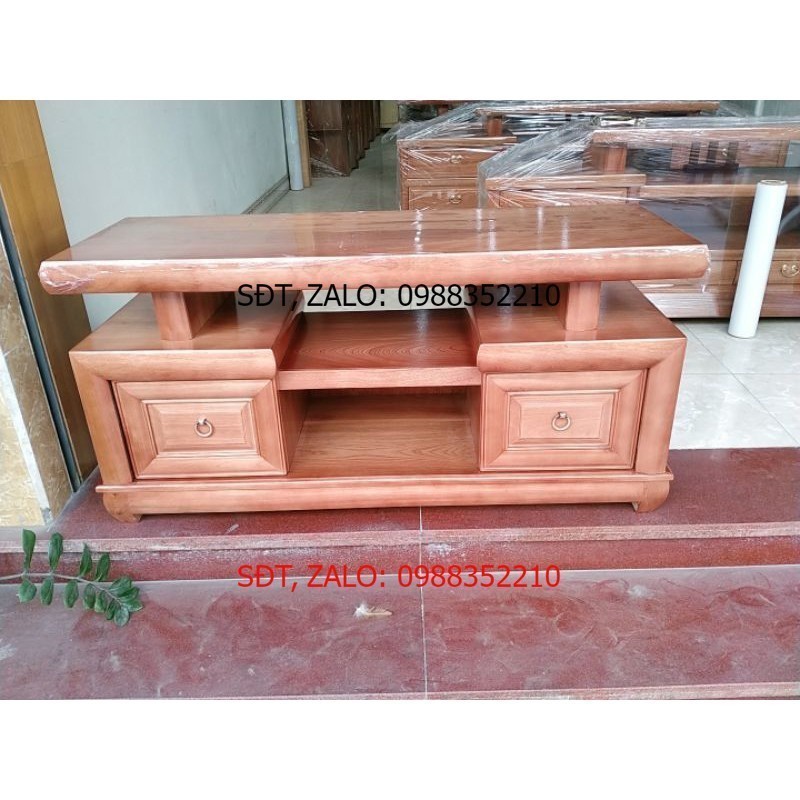 kệ tivi gỗ xoan đào 1m2 , 1m4,1m6,1m8,2m