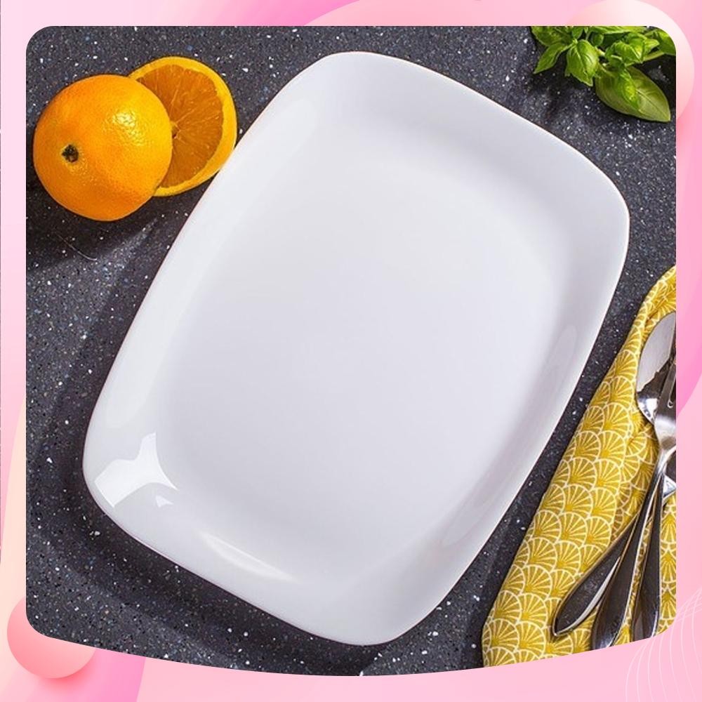 Đĩa Thủy Tinh Chữ Nhật Parma(Bormioli Rocco)