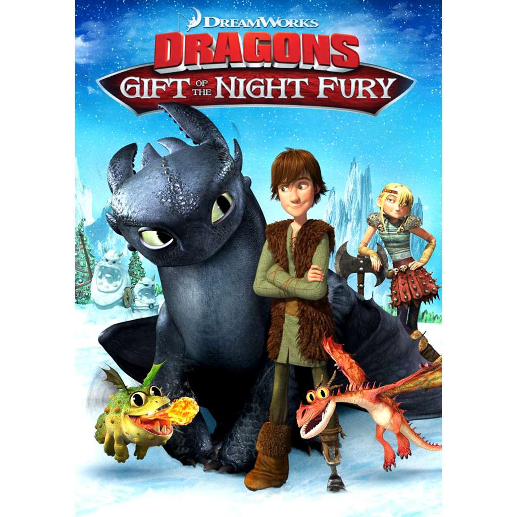 [Tiếng Anh] Blu-ray HD Movie 4K UHD 1080P Dragons: of the Night Fury