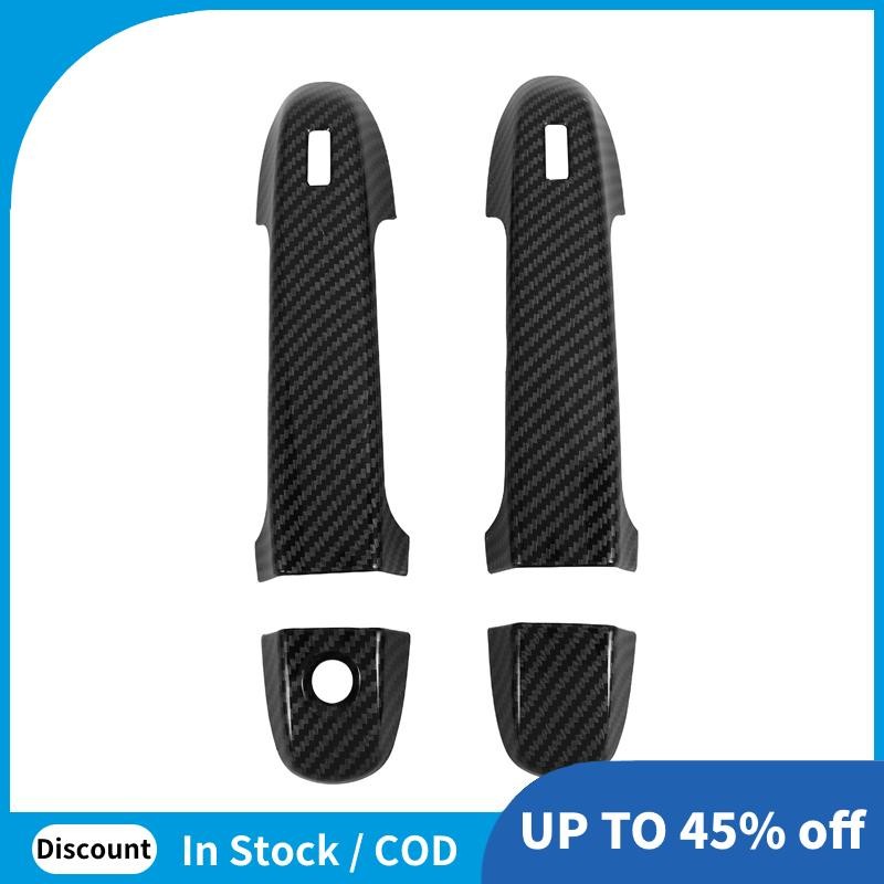 Viền tay nắm cửa ngoại thất ô tô cho 86 GT86 BRZ 2012-2020 (Sợi Carbon)