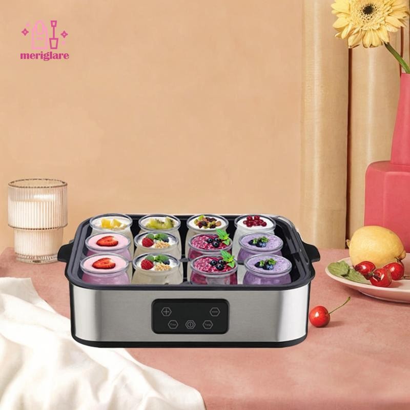 Máy làm sữa chua tự chế nhỏ gọn Hy Lạp để sử dụng sữa dễ dàng Tập hợp phòng ăn