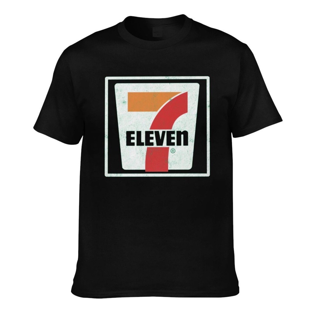 Áo thun nam mát mẻ-7 11 Seven Eleven Retro Logo ngắn tay Size S-5XL
