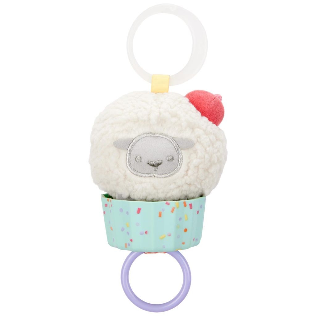Skip Hop Sweet Sheep Jitter Xe Đẩy Đồ Chơi Sơ Sinh Bé Kéo Và Lắc Có Âm Thanh Tăng Cường Phát Triển