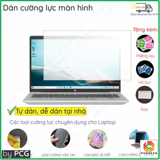 Dán màn hình cường lực laptop HP ProBook 440 G3 G5 G6 G7 G8 G9 G10 G11 nano dẻo siêu mỏng trong suốt, nhám, c nhìn trộm