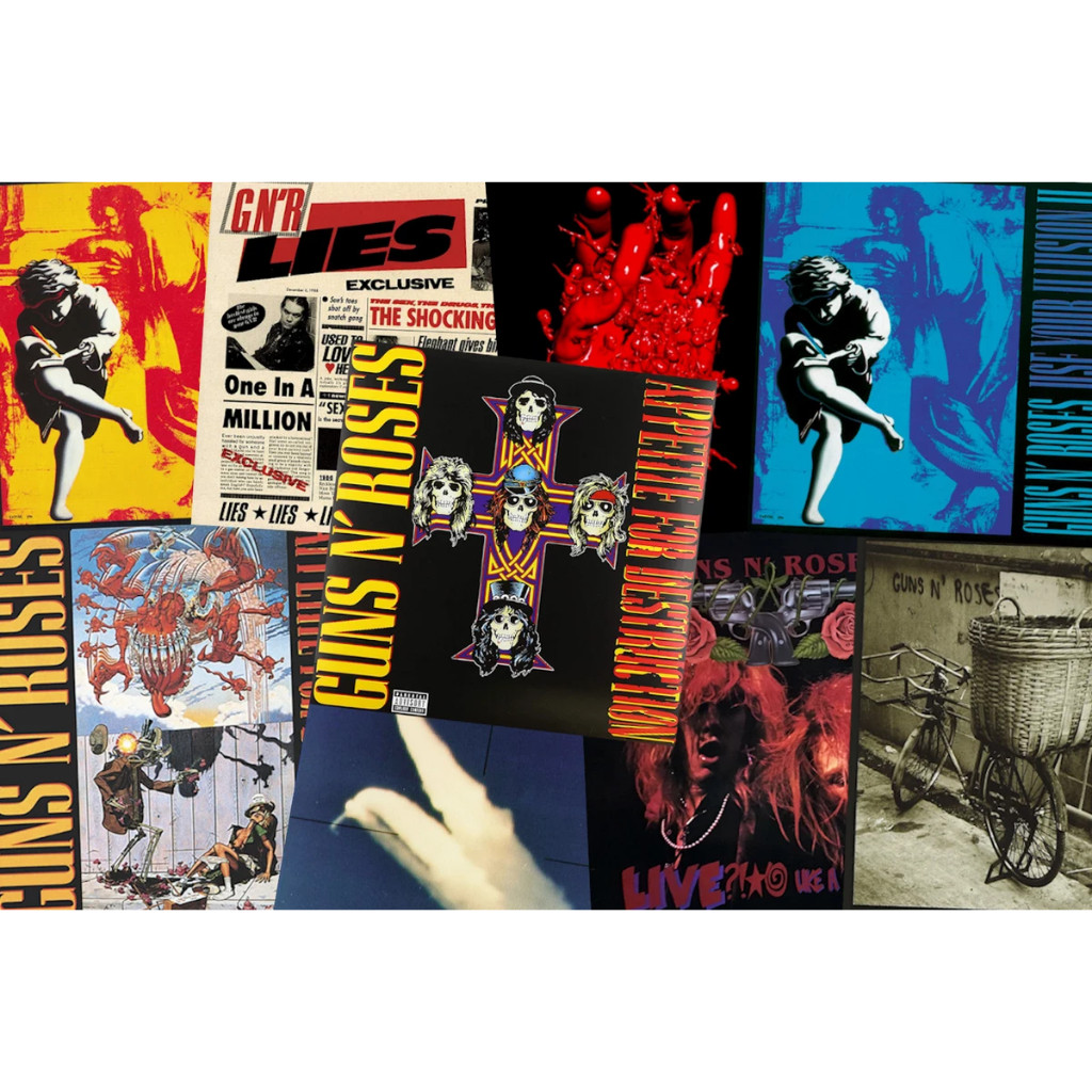 Guns N' Roses GNR cd cds album