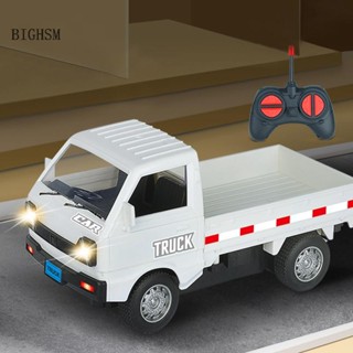 BIGHSM 1: 16 RC Xe Mô Phỏng Trôi Leo Xe Tải Đèn LED Haul Hàng Hóa Điều Khiển Từ Xa Đồ Chơi Điện Cho Trẻ Em Martijn