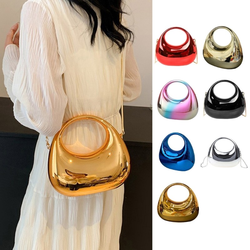 GODD Nữ Túi Dạ Hội Thanh Lịch Túi Đeo Ngang Dạ Hội Túi Ly Hợp Tay Cầm Túi Acrylic Dạ Hội Túi Đeo Vai
