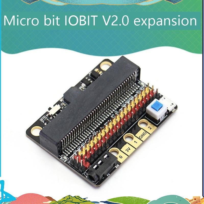 Bảng mở rộng IOBIT V2.0 Bảng chuyển đổi ngang IOBIT V2.0 Bảng mở rộng cho Microbit leerichardson
