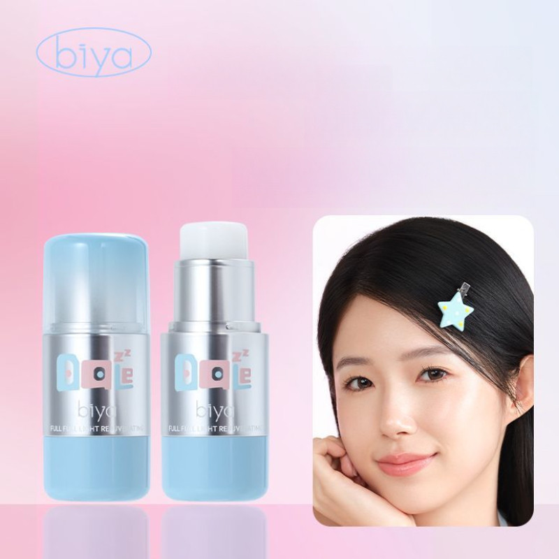BIYA Tạo Khối Thanh Má Hồng Chải Chuốt Thanh Làm Sáng Da Mặt Và Làm Sáng Da Nước Trong