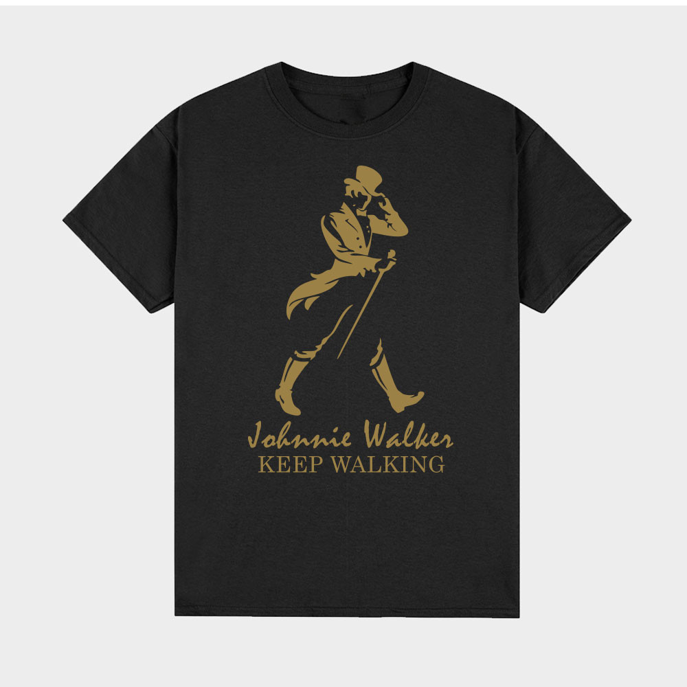 Thương hiệu Phong cách văn hóa Johnnie Walker (Johnnie Walker) Logo nhân vật và khẩu hiệu "KEEP WALK