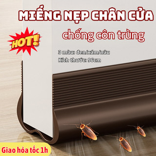 Nẹp Chắn Cửa C&M HOME – Cách Âm, Ngăn Bụi, Côn Trùng, Thoát Khí, Phù Hợp Mọi Loại Cửa