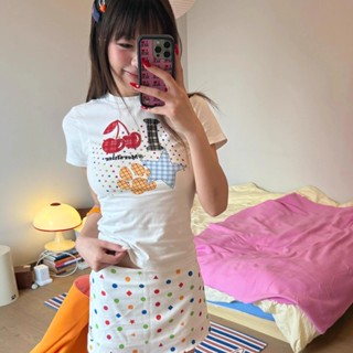 áo thun baby tee trắng  mùa hè  ôm body  Eleclassm 100% cotton  áo phông local brand