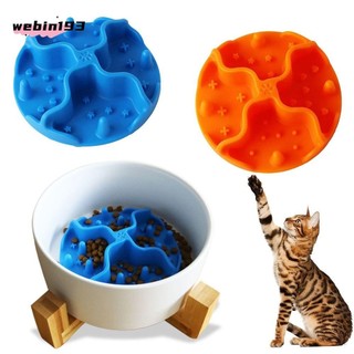 Thảm ăn chậm NOONOR, Khay nạp chậm bằng silicon chống trượt, Cốc hút mềm ăn chậm cho chó con