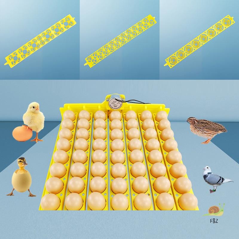 F & Z 8 / 22 / 36 Lỗ Máy ấp trứng tự động Khay đựng trứng gà Máy ấp trứng cho vịt Gia cầm ngỗng Chim Phụ tùng thay thế mới