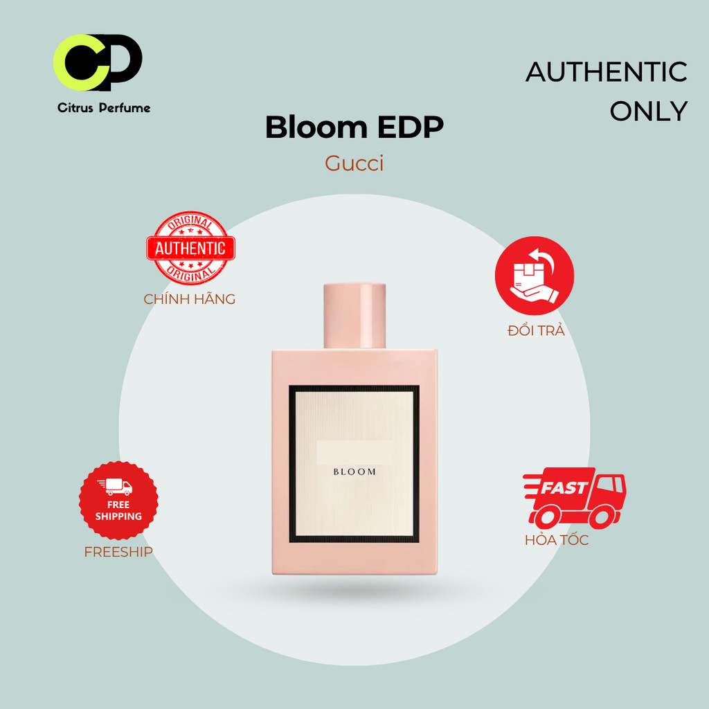 10ml Gu Bloom EDP| Nước hoa Nữ | Citrus Perfume