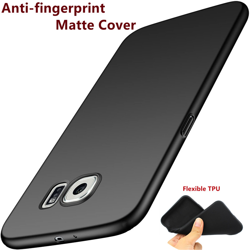 Dành Cho Samsung Galaxy S7 Flat SM-G930F G930FD G930A G930P G930T Slim Soft Micro frosted Matte Sili