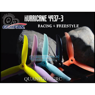 2 Cặp Cánh 3 Lá GEMFAN Hurricane 4937 dành cho máy bay điều khiển
