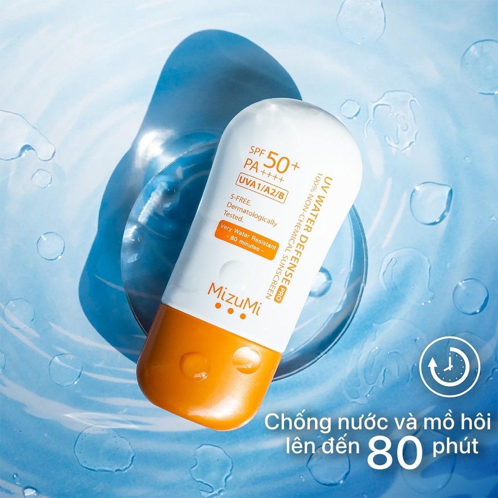 MizuMi Kem Chống Nắng UV Water Defense SPF50+ PA++++ 40g