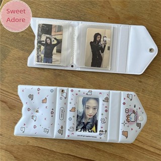 SweetAdore 3 Inch 40 Khe Cắm Thẻ Ảnh Đựng Thẻ Kpop Chất Kết Dính Thần Tượng Bưu Thiếp Lomo Thẻ Album Ảnh Thu VN