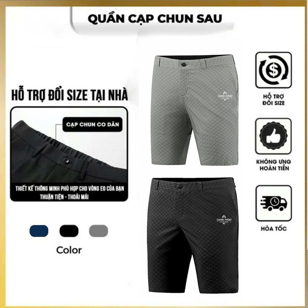 Quần Short Cao Cấp-Chất Vải Sang Xịn Mịn Không Bai Không Xù, LN08