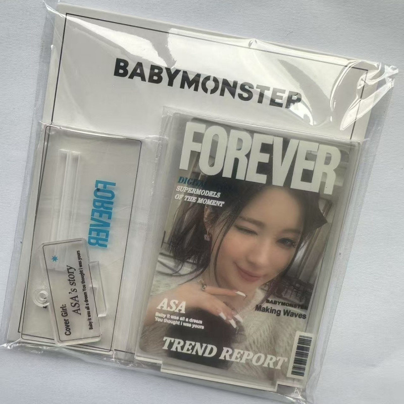 Babymonster Photocard Đứng babymonster Album AHYEON ASA Acrylic Đứng Đồ Trang Trí