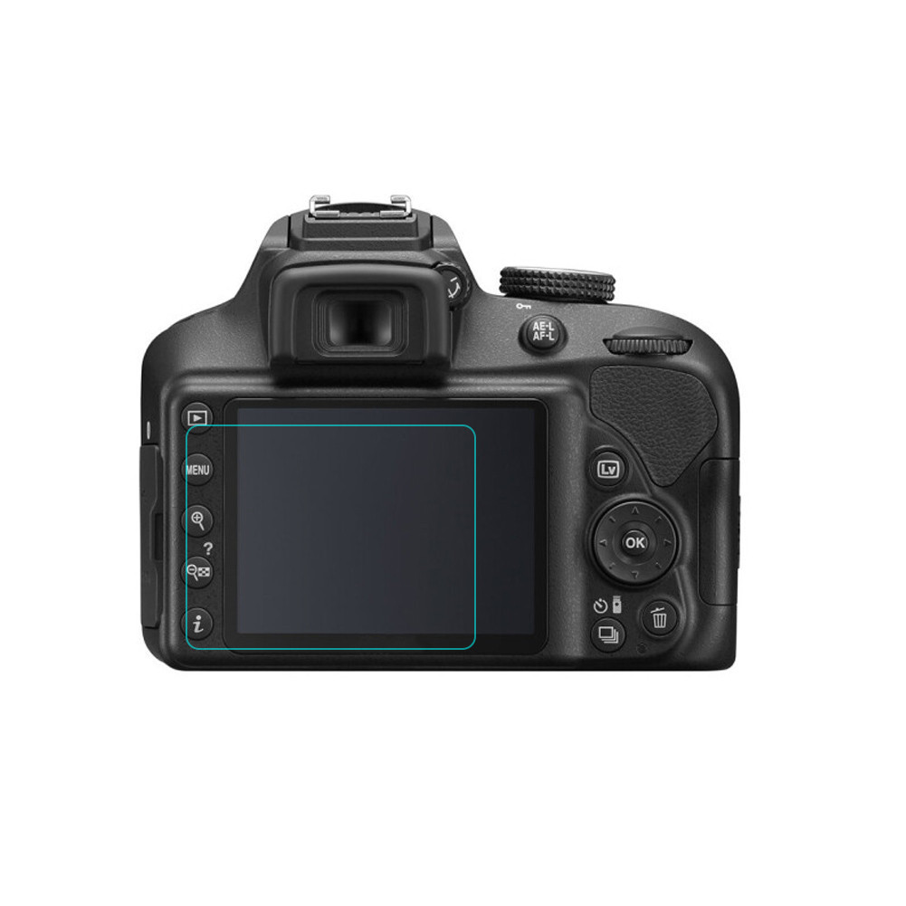 Phụ kiện bảo vệ màn hình phim kính cường lực andoer-TH Tương thích cho máy ảnh Nikon D3100 / D3200 /
