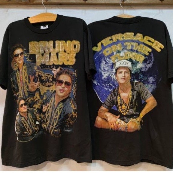 Áo thun Bruno Mars Bootleg / Áo sơ mi sợi nhỏ Jersey