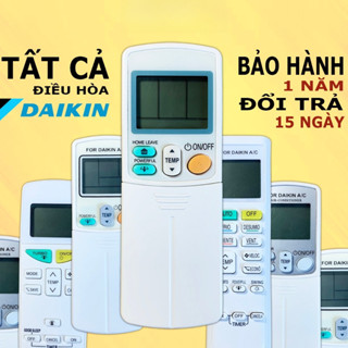 Remote Điều khiển điều hòa DAIKIN Loaị Zin SIÊU BỀN Bảo Hành 2 năm đổi mới 15 ngày - máy lạnh DAIKIN