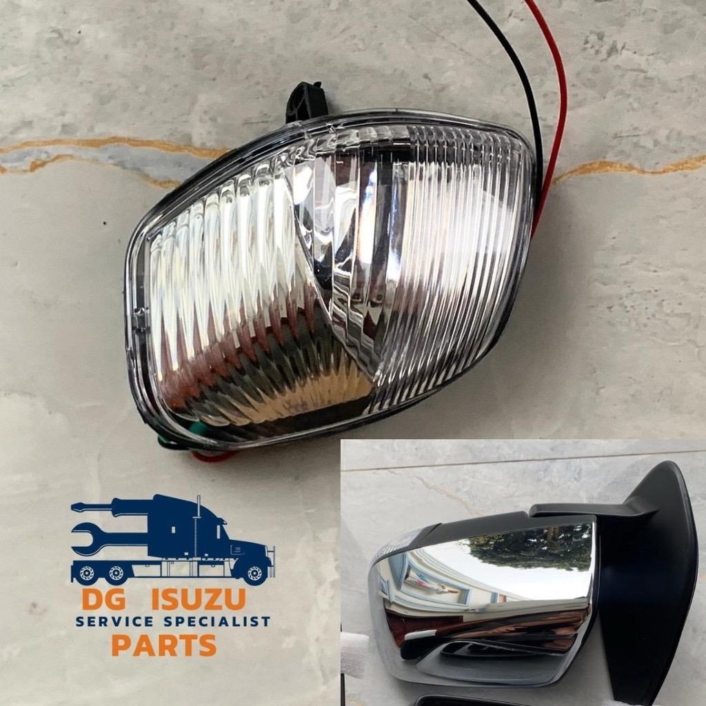 Xi nhan trên gương ISUZU DMAX MUX 2012-2019