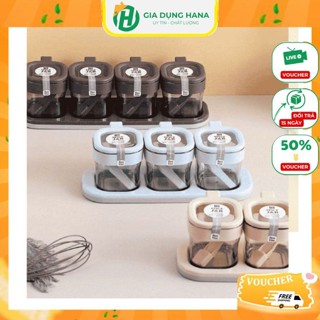 Khay đựng gia vị nhà bếp hộp đựng gia vị 2 ngăn 3 ngăn 4 Ngăn Hàng Loại 1