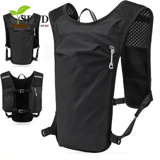 SPDD Hydrat hóa Vest, Ba lô chạy bộ nhiều túi chống nước, Túi lưu trữ điện thoại Chất liệu Nylon Siêu nhẹ Túi nước thoáng khí Ba lô Marathon