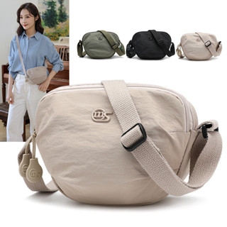 Túi đeo chéo mini màu sắc đơn giản phong cách Nhật Bản cho phụ nữ, túi du lịch ngoài trời mới, túi đeo vai nhỏ, túi điện thoại, túi vải siêu nhẹ chống nước, hàng hóa tại chỗ