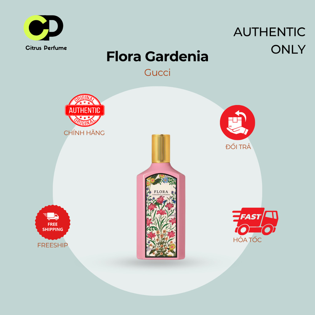 10ml Gu Flora hồng| Nước hoa Nữ | Citrus Perfume