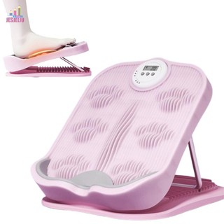 Bảng tập thể dục chân JESJELIU - bảng kéo dài bắp chân chống trượt, hẹn giờ kỹ thuật số, điều chỉnh được - bàn đạp nghiêng chân cho luyện tập tại nhà
