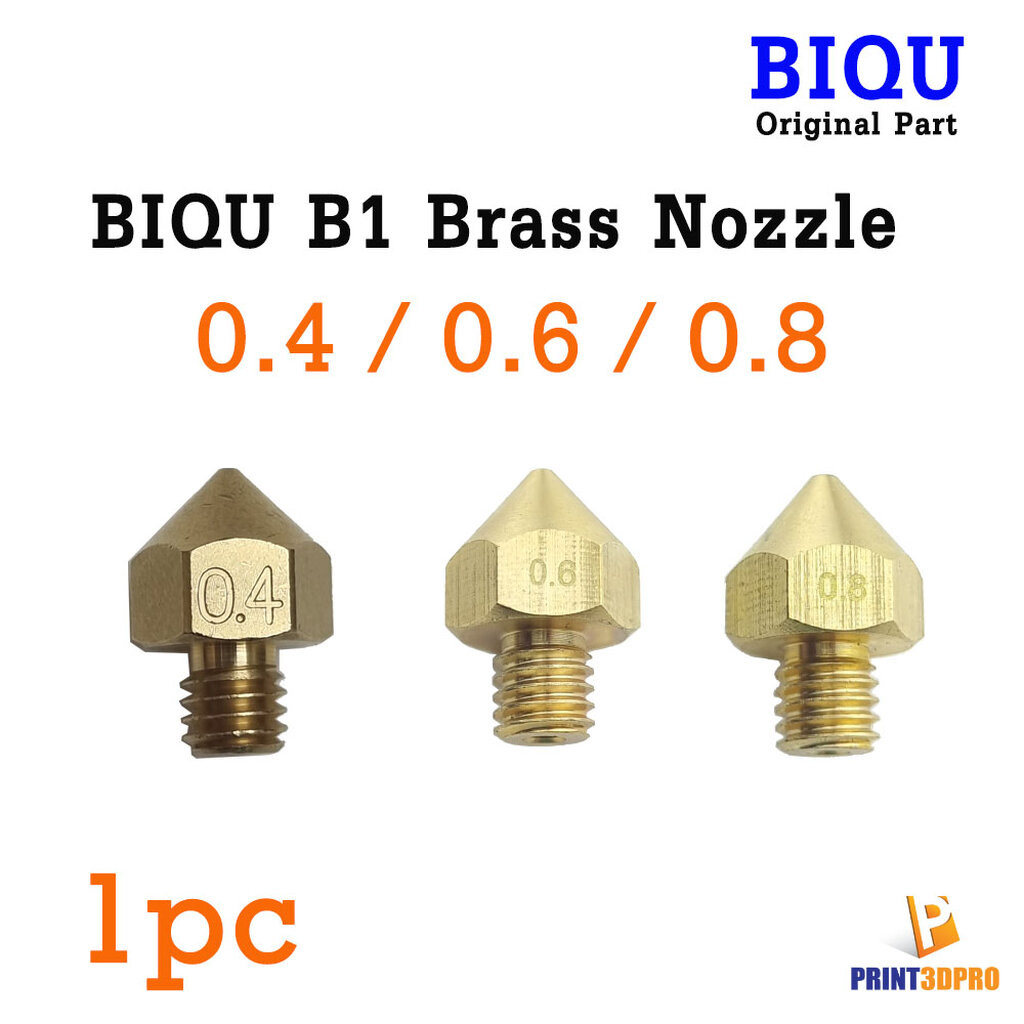 Vòi phun đồng thau BIQU B1 cho máy in 3D 1.75mm B1UM2