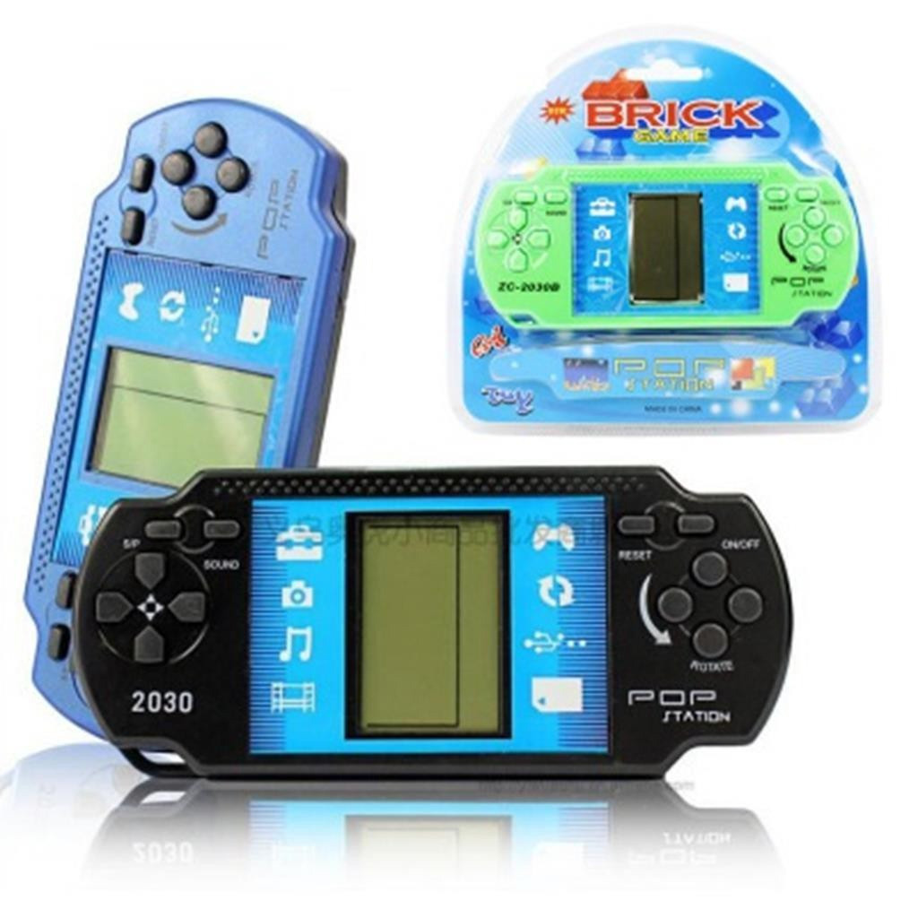 Máy chơi game xếp gạch cầm tay mini màn hình LCD siêu thú vị dành cho các bé tránh hư mắt hơn chơi điện thoại -dc3649