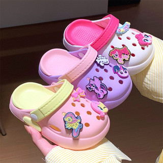 XIXITIAO My Little Pony Dép Dép Trẻ Em Dễ Thương Bé Gái Mùa Hè Ngoài Trời Giày Sandal Đi Biển