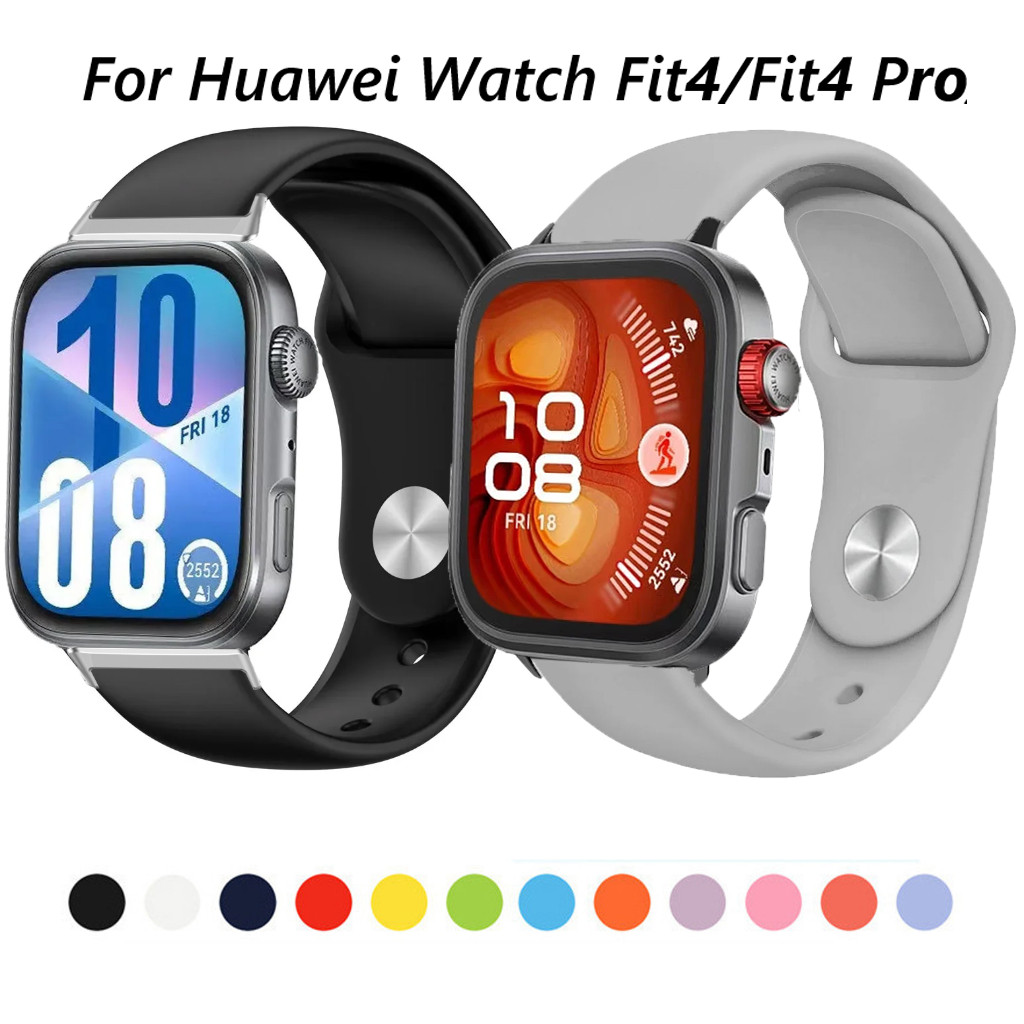 Dây đeo silicon mềm cho đồng hồ thông minh Huawei Watch Fit4 Pro Fit 4 Fit4pro band