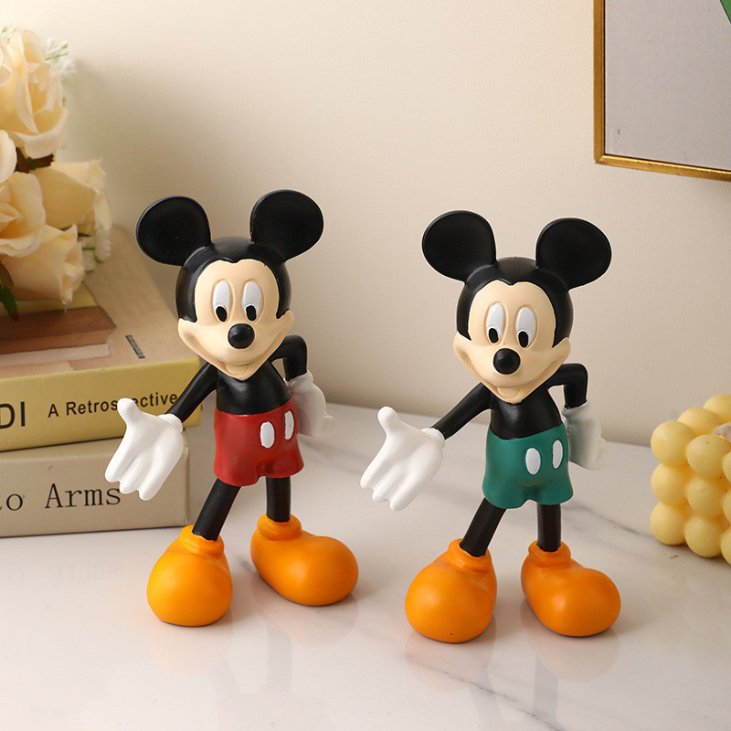 Mickey Decoration Home Living Room TV Cabinet Table Decorations Hallway Shoe Cabinet Tray Key Storag