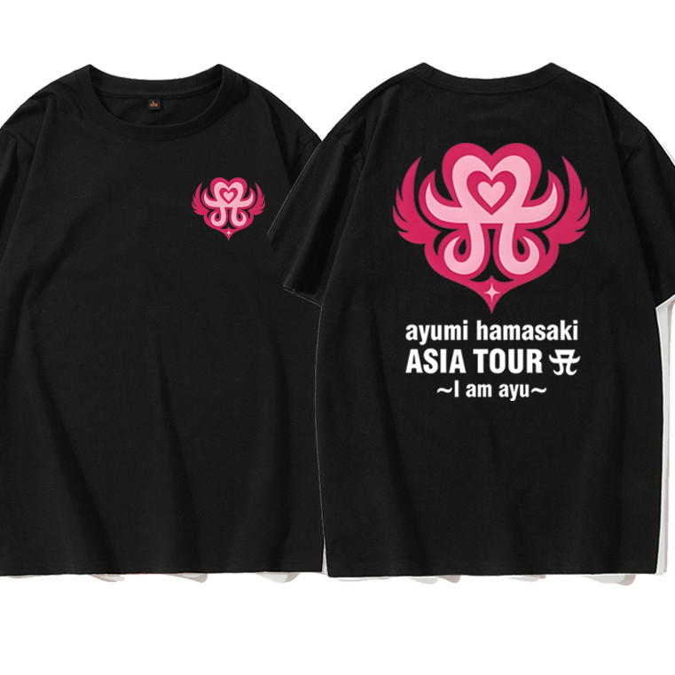 Áo thun ngắn tay Hamasaki Ayumi Concert Nam Nữ