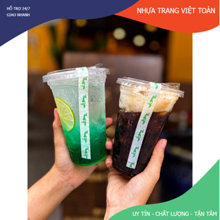  COMBO 50 LY NHỰA PET 360ml 500ml kèm nắp 